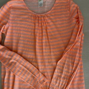 Crewcuts Girl's Striped Shirt; Size Girls 14